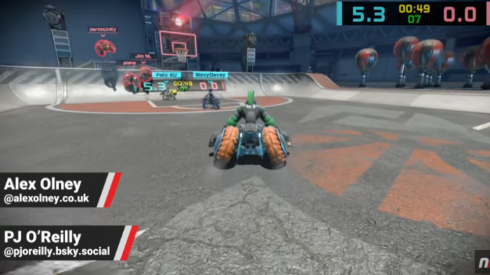 Switch 2独占游戏《Drag x Drive》迎来第二次大型更新